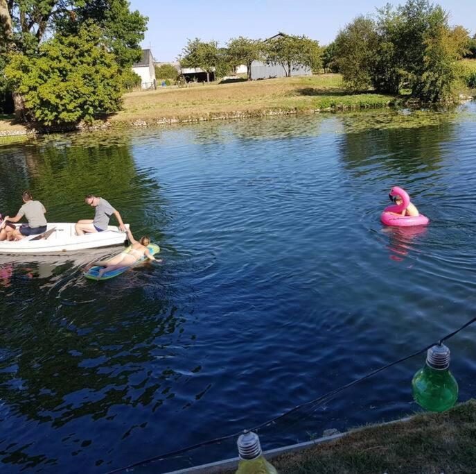 Detente Au Bord Du Loir - Spa Sauna - Gite 3 Les Roches-l'Eveque ภายนอก รูปภาพ